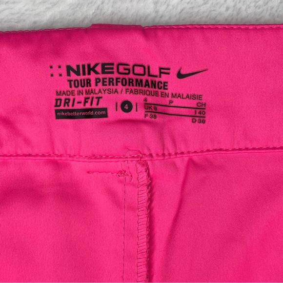 Nike Golf Dri Fit Skort Hot Pink Sz 4 - Picture 6 of 11